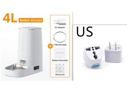 4L Automatic Pet Feeder &  Food Dispenser