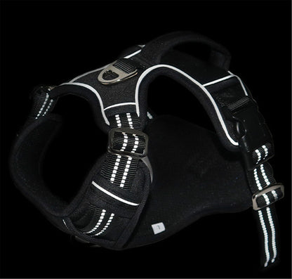 Durable Waterproof Pet Harness with Vertical Handle